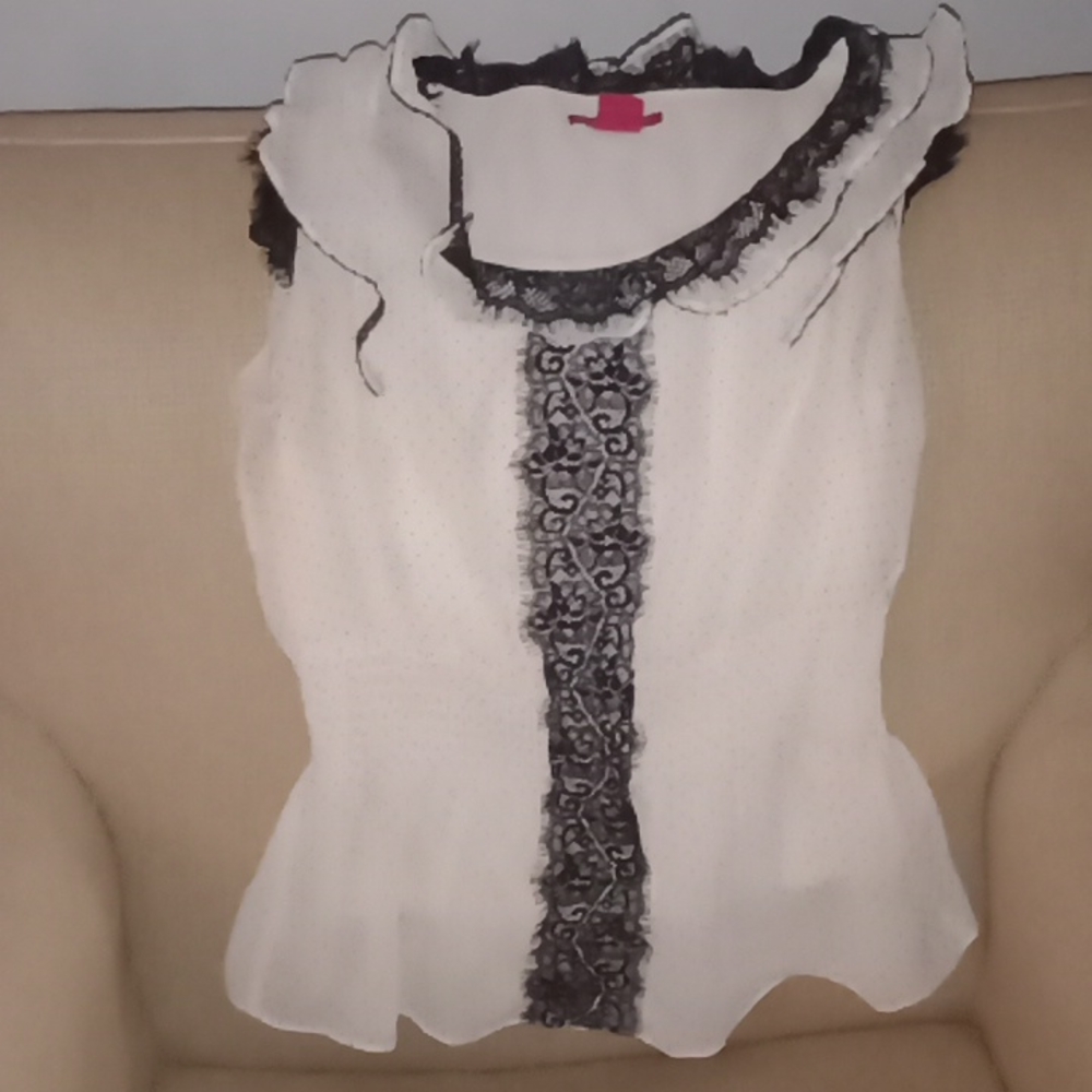 Shirt silky sheer